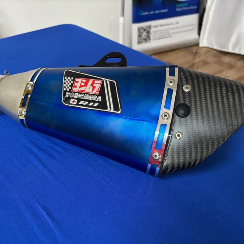 Yoshimura R11/R77 Universal Motorcycle Exhaust Pipe (with silencer)