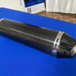 51mm Universal Carbon Fiber Motorcycle Exhaust Muffler
