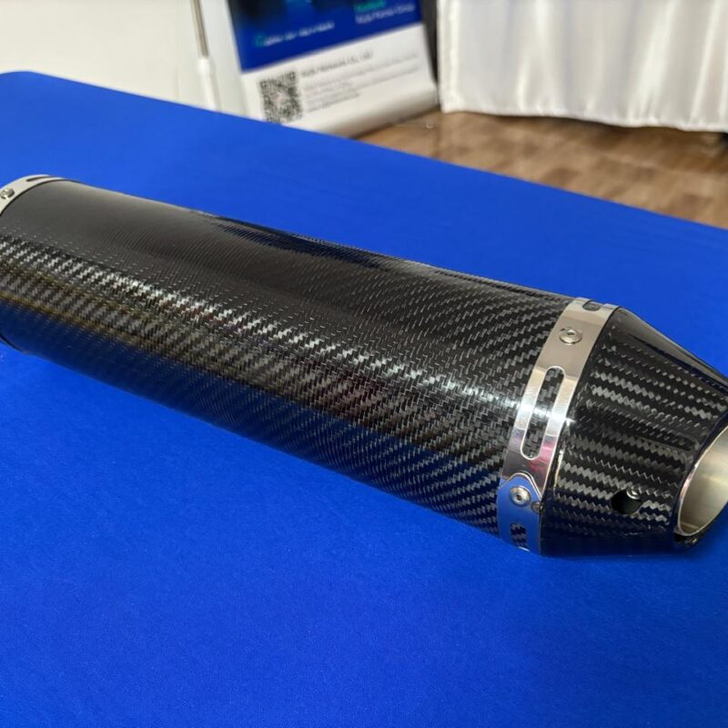 51mm Universal Carbon Fiber Motorcycle Exhaust Muffler