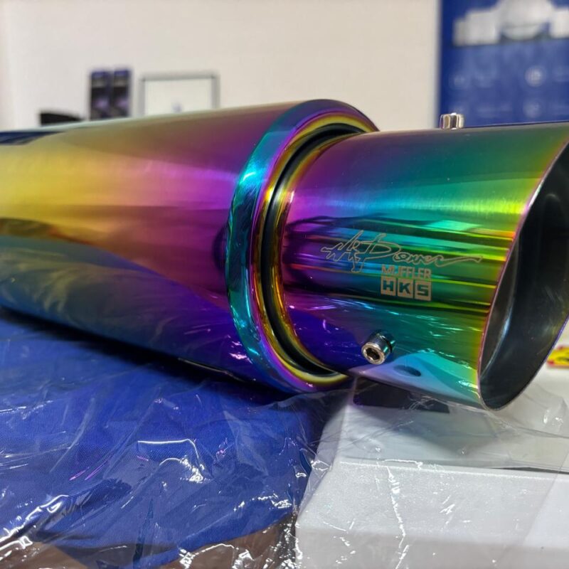HKS Universal Racing Muffler REF #8