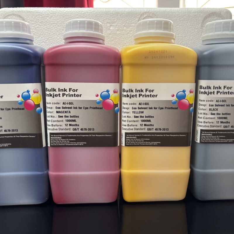 Eco Solvent Ink 1000 mL CMYK – Epson Printers