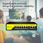 6-Port Full Gigabit PoE Switch (6+2 Built-in) – 75W Power Budget Desktop or Rackmount Use